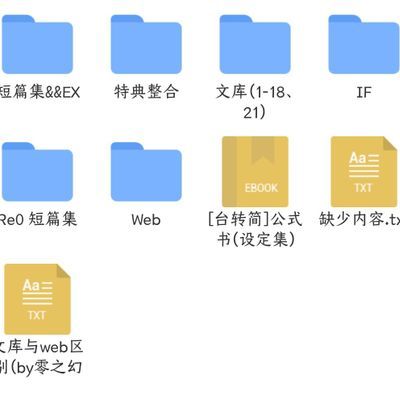 RE_从零开始的异世界生活小说(整合全部译者、赞助者、图源、原址以及特典的插图)