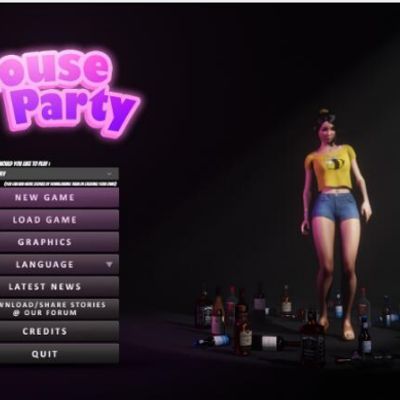 【欧美3D游戏汉化】居家派对~House Party v0.16.4