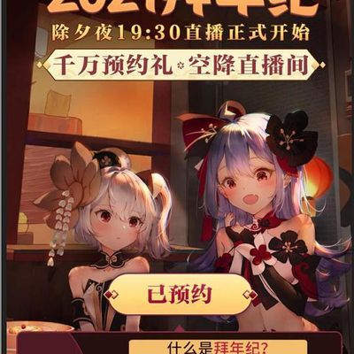 哔哩哔哩2021年拜年纪