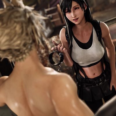 tifa×cloud 蒂法和克劳德 超清画质 无修正