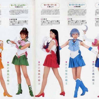 美少女战士真人版及动画版 + 剧场版