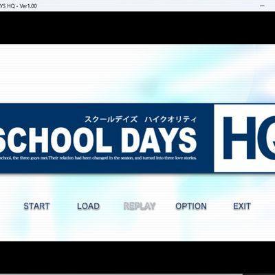 #School Days HQ